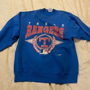 90s Vintage Rangers Crewneck Sweatshirt